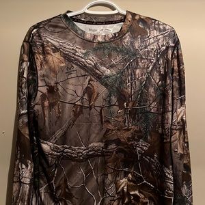 Real tree camo base layer
